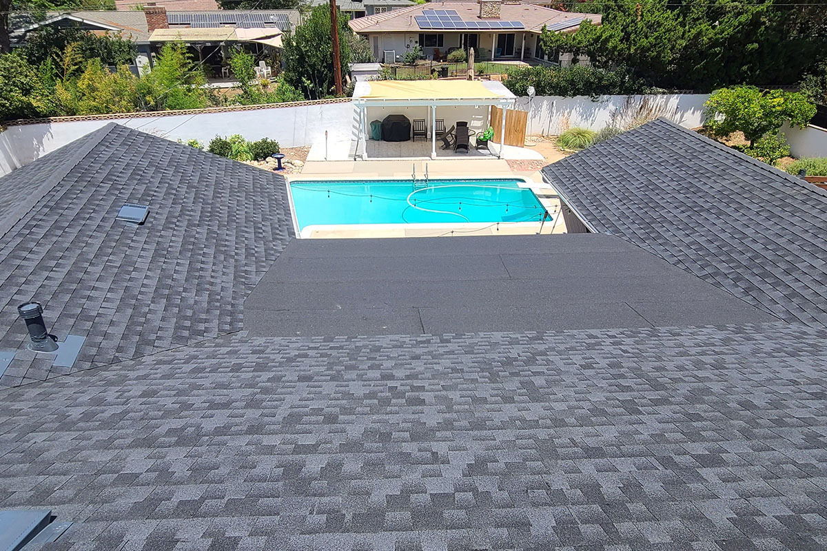 After Asphalt Shingle Roof