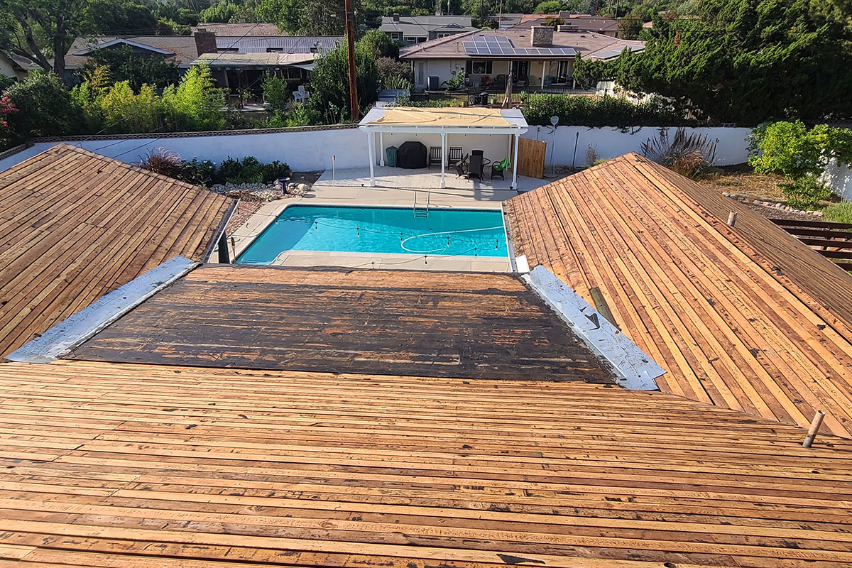 Before Asphalt Shingle Roof